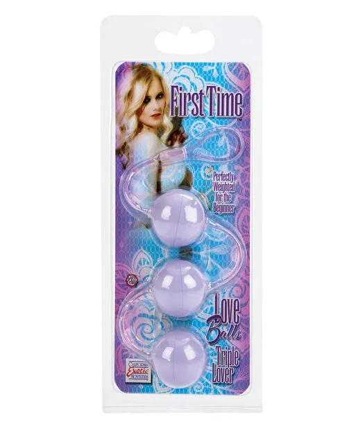 First Time Love Balls Triple Lover California Exotic Novelties Vibrators