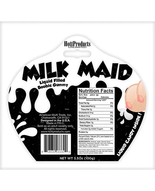 Hott Products Milk Maid Liquid Filled Boobie Gummy Female Sex Toys