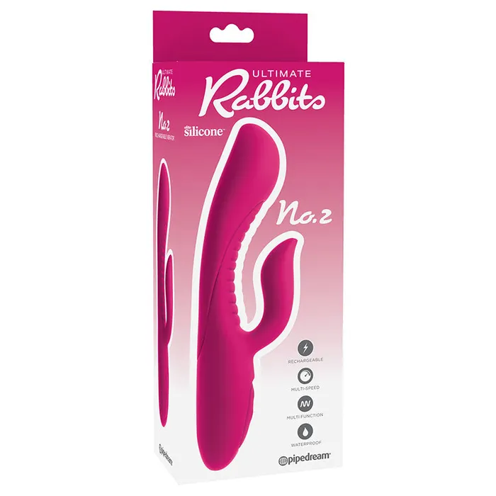 Ultimate Rabbits No 2 Fuschia Pipedream Vibrators
