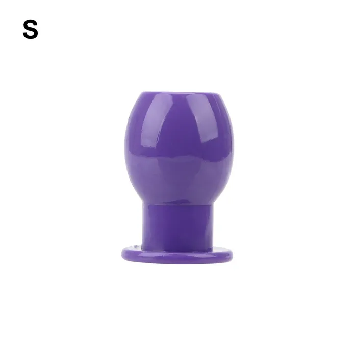 Male Sex Toys EVEs SECRETS Hollow Anal Plugs in Three Sizes and Three Colors Unisex Anal Dilators