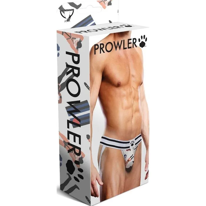 Prowler Restraints Prowler Leather Pride Jock Large Black