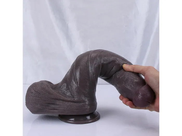 Dildos WATCH VIDEO 2 Size3 Color Huge Size Realistic Dildos Black Dildo Real Skin Dildo Safystyle