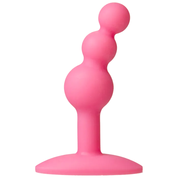 Doc Johnson Dildos Platinum Premium Silicone The Minis Bubble Small Pink
