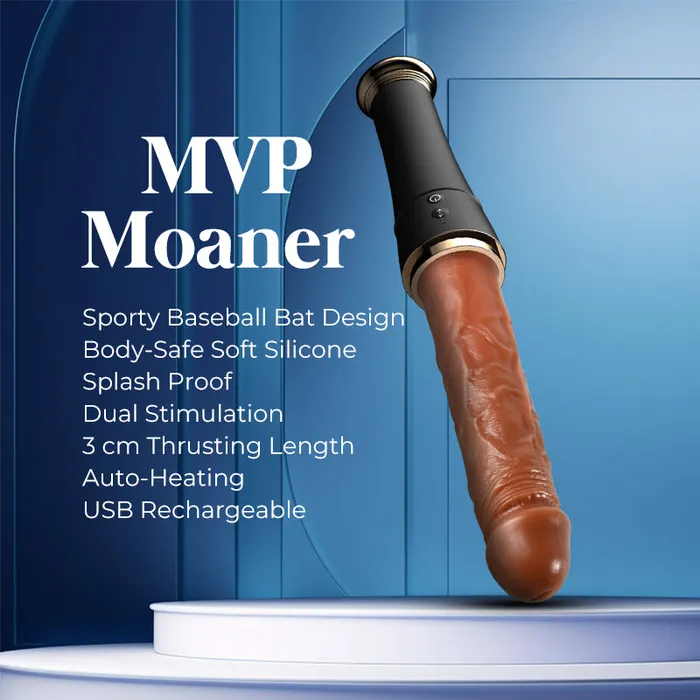 FRISKY BUSINESS SG MVP Moaner Realistic Dildo Vibrator Female Sex Toys