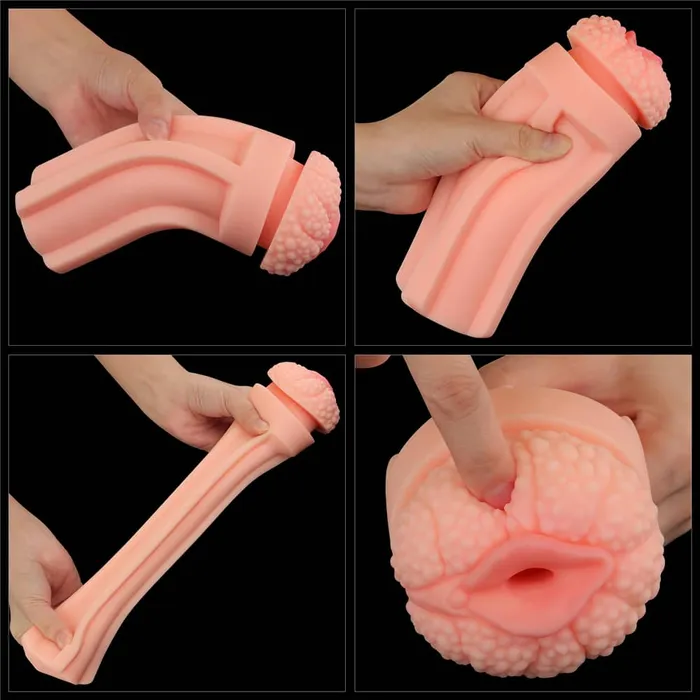 LOVETOY Male Sex Toys Flashlight Masturbator for Men Pleasure Brew Pocket Pussy Cream Ale