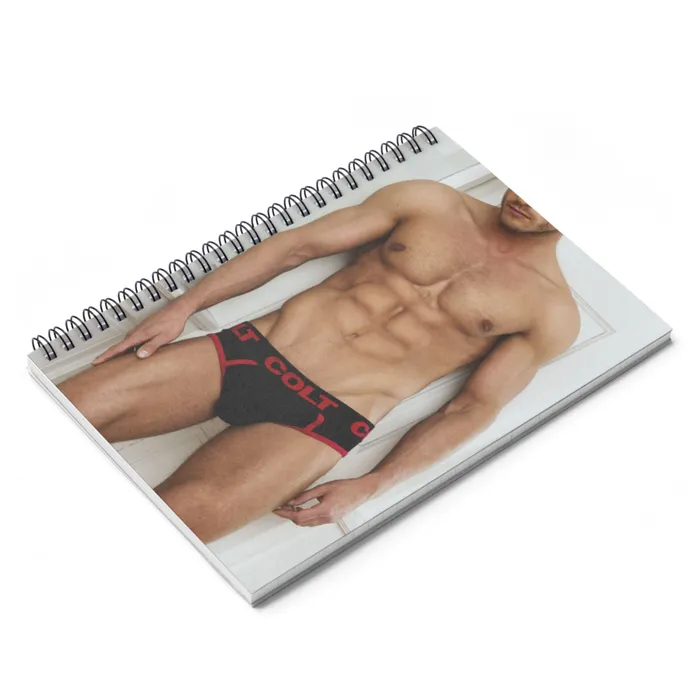 Printify Vibrators COLT Man Spiral Notebook Jamie Blyton