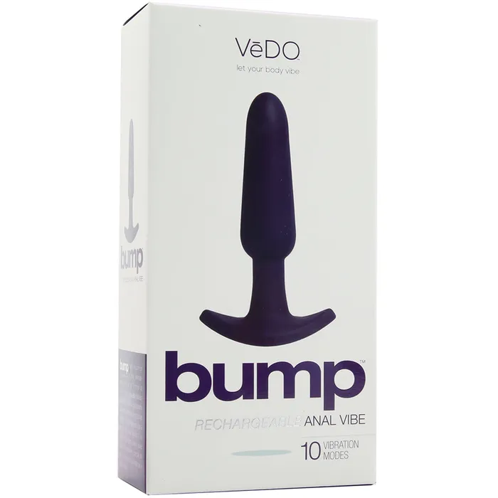 Anal VeDO Bump Rechargeable Anal Vibe in Deep Purple Anal VeDO Bump Rechargeable Anal Vibe in Deep Purple