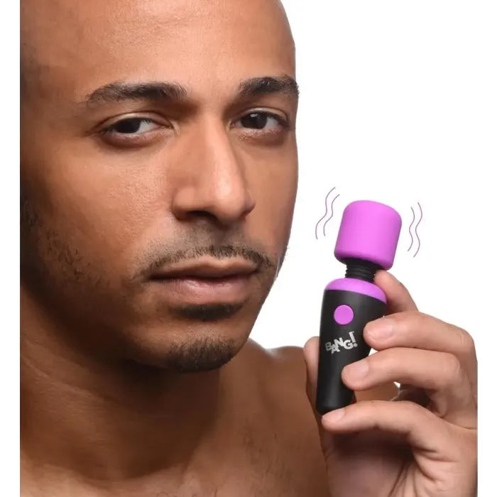 BANG 10x Ultra Powerful Silicone Mini Wand BANG Female Sex Toys