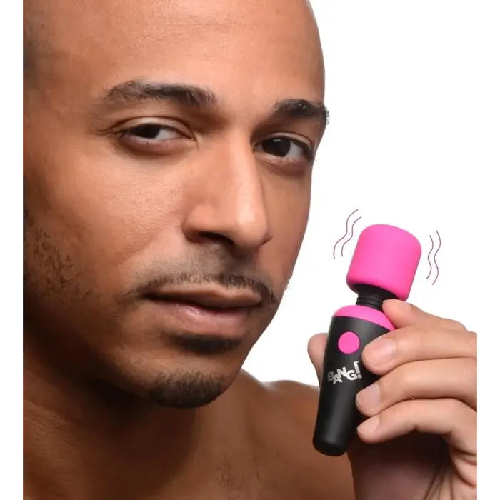 BANG 10x Ultra Powerful Silicone Mini Wand BANG Female Sex Toys