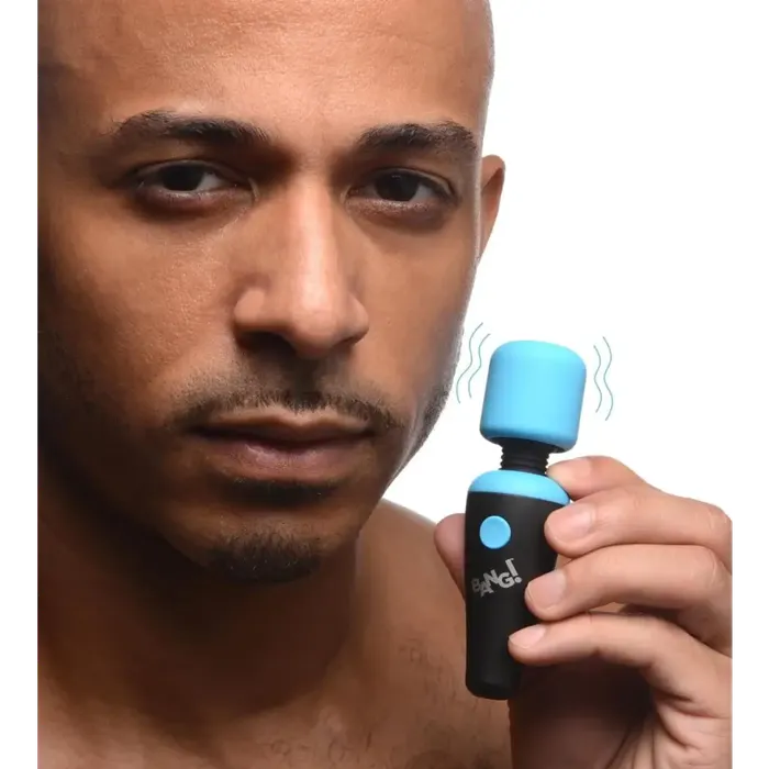 BANG 10x Ultra Powerful Silicone Mini Wand BANG Female Sex Toys