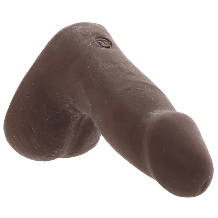 Doc Johnson Female Sex Toys The Realistic 5 Inch Cock with Balls in Chocolate