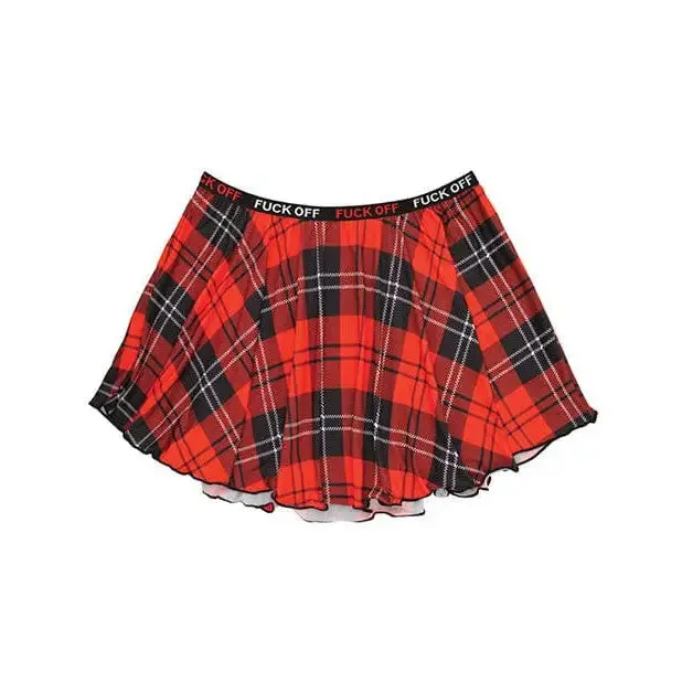 Fantasy Lingerie Vibrators Vibes Fuck Off Plaid Skirt Fantasy Lingerie Vibrators Vibes Fuck Off Plaid Skirt