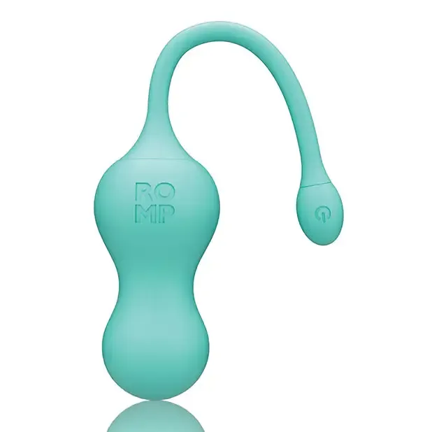 Female Sex Toys ROMP Romp Cello Blue Rechargeable RemoteControlled Silicone GSpot Egg Vibrator
