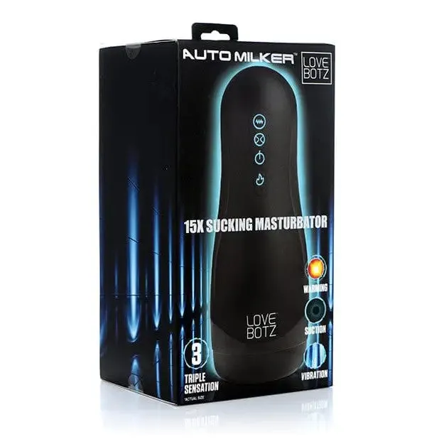 Male Sex Toys LoveBotz Lovebotz Auto Milker 15x Sucking Masturbator