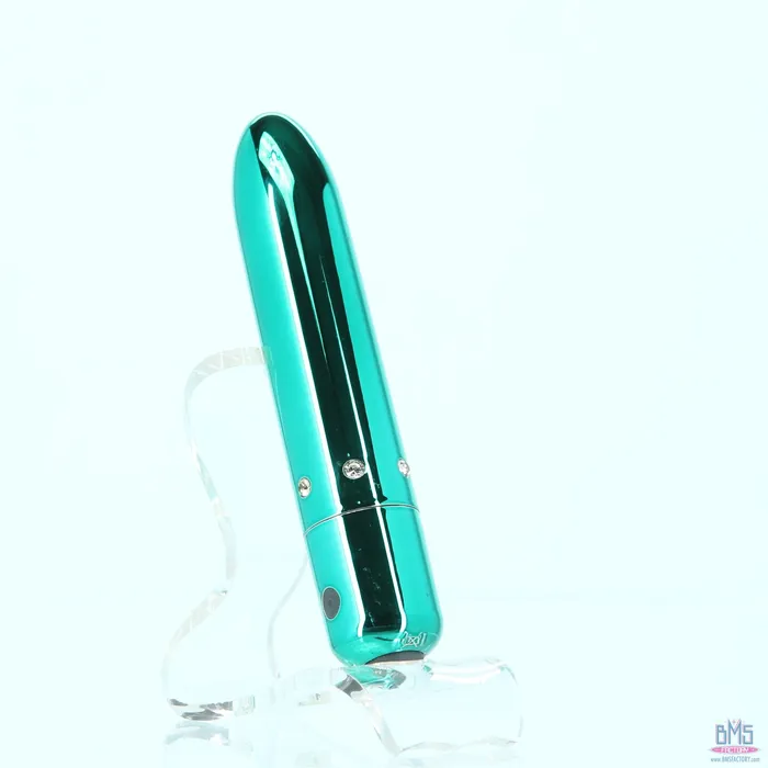 PowerBullet Pretty Point Bullet Vibrator Rechargeable Teal PowerBullet Vibrators