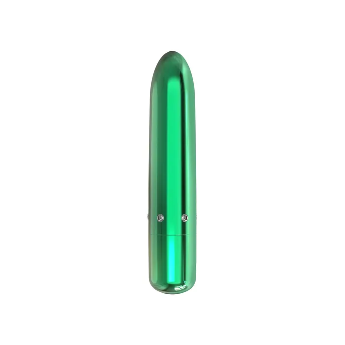 PowerBullet Pretty Point Bullet Vibrator Rechargeable Teal PowerBullet Vibrators