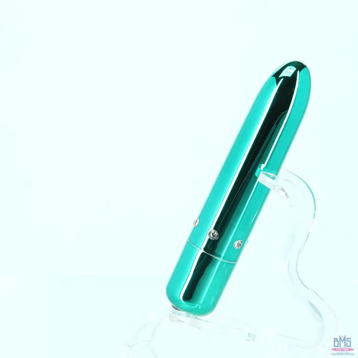 PowerBullet Pretty Point Bullet Vibrator Rechargeable Teal PowerBullet Vibrators