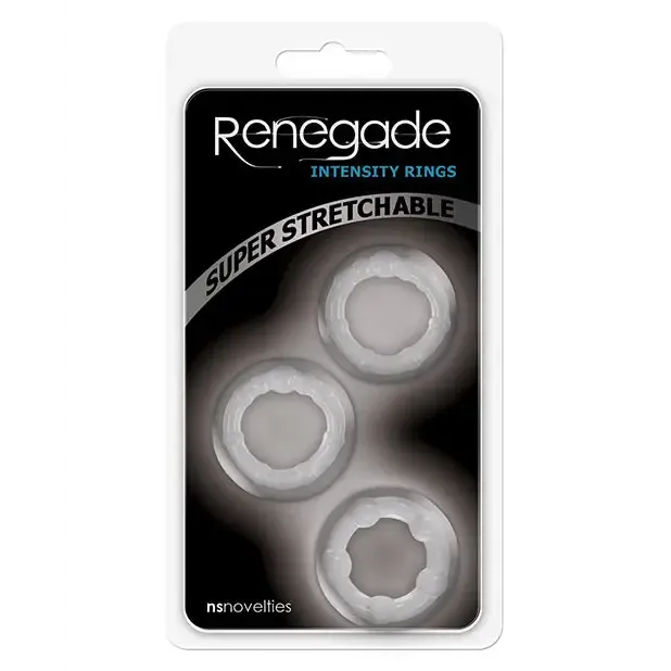 Renegade Intensity Rings 3Pack NS Novelties Male Sex Toys
