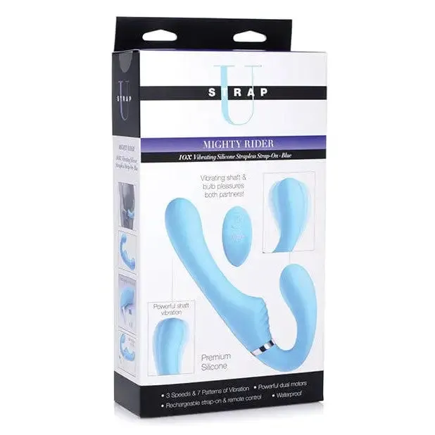 Strap U Female Sex Toys Strap U Mighty Rider 10x Vibrating Silicone Strapless Strap On Strap U Female Sex Toys Strap U Mighty Rider 10x Vibrating Silicone Strapless Strap On