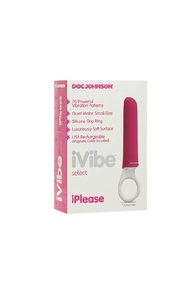 Doc Johnson Vibrators Doc Johnson iVibe iPlease Vibrator Pink