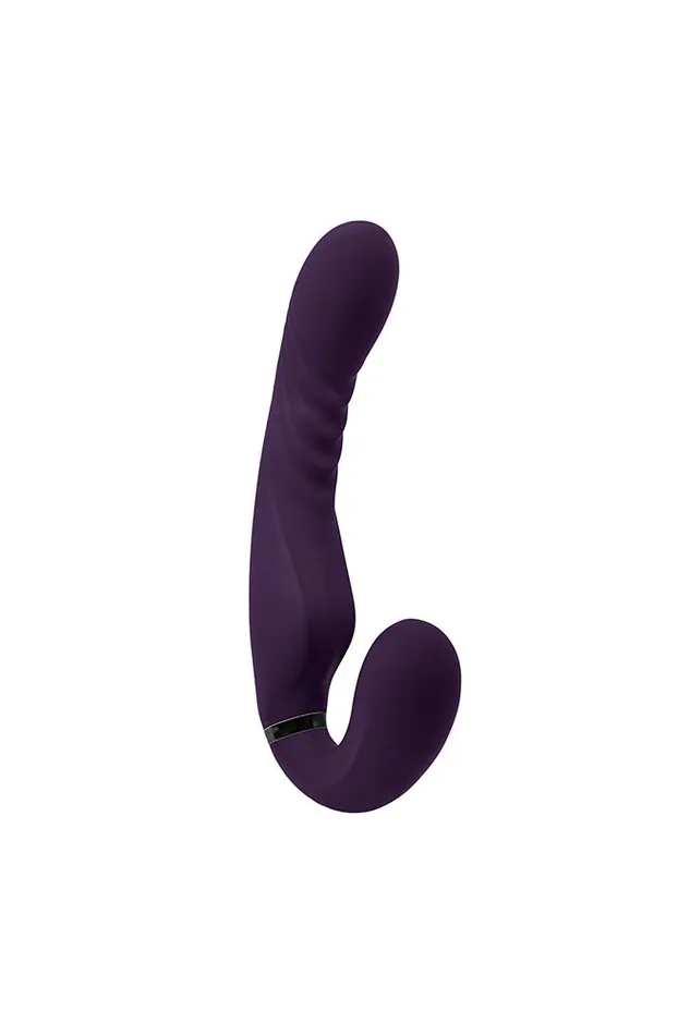 Evolved Vibrators Evolved Share the Love Inflatable Strapless StrapOn Purple