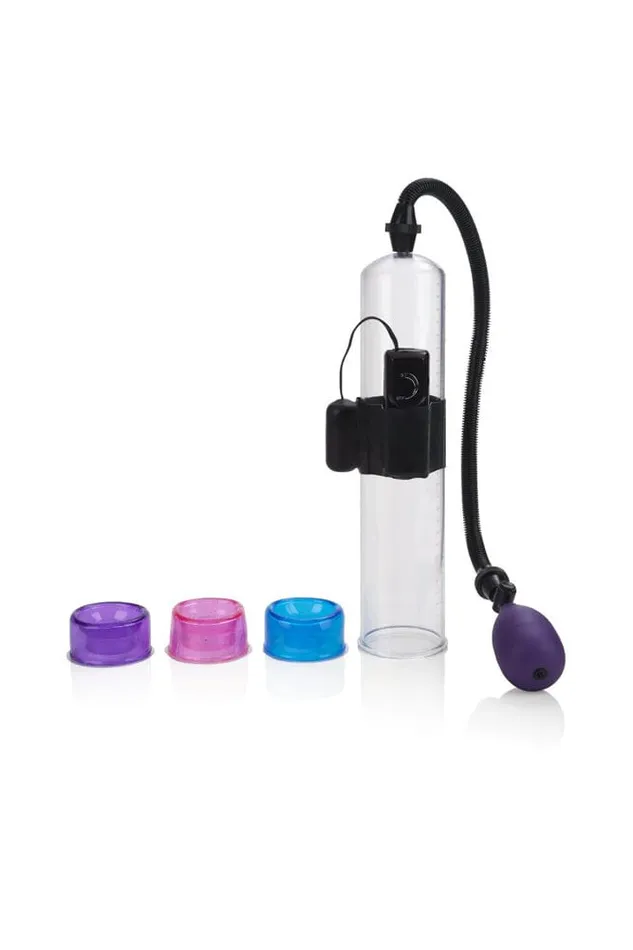 Male Sex Toys Cal Exotics Cal Exotics Vibrating Big Mans Penis Pump Oversized