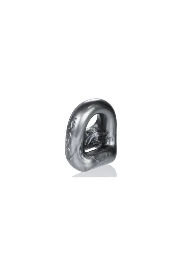 Oxballs 360 Dual Cock Ring Ball Sling Grey Oxballs Male Sex Toys