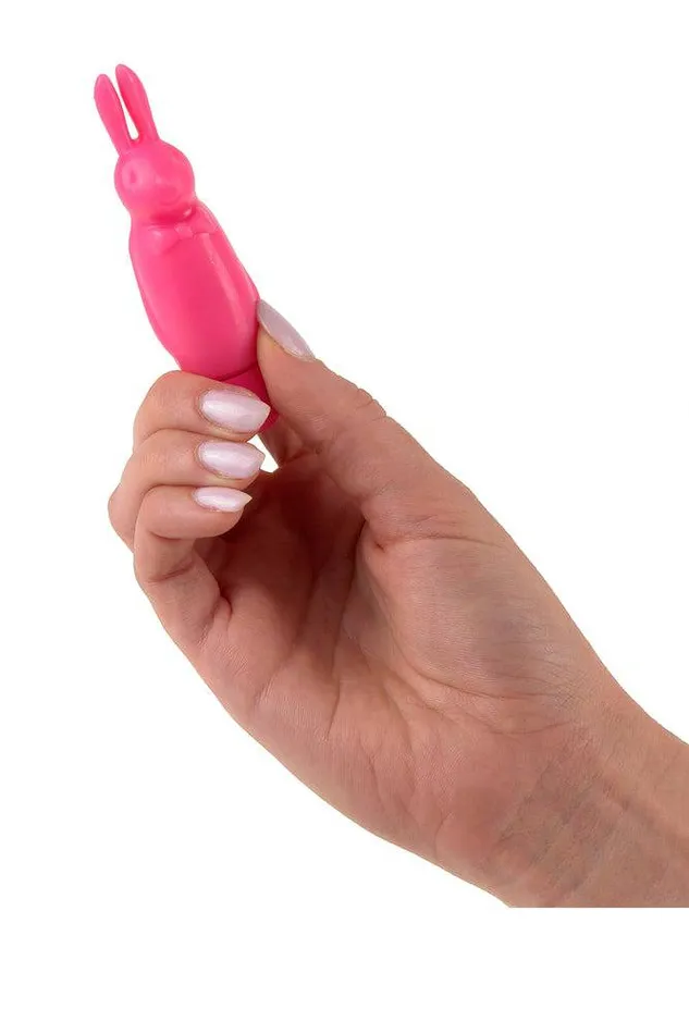 Pipedream Vibrators Pipedream Neon Lil Rabbit Clitoral Vibrator Pink