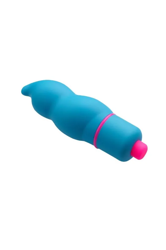 Rock Candy Toys Fun Size Swirl Mini Vibrator Blue Rock Candy Toys Vibrators