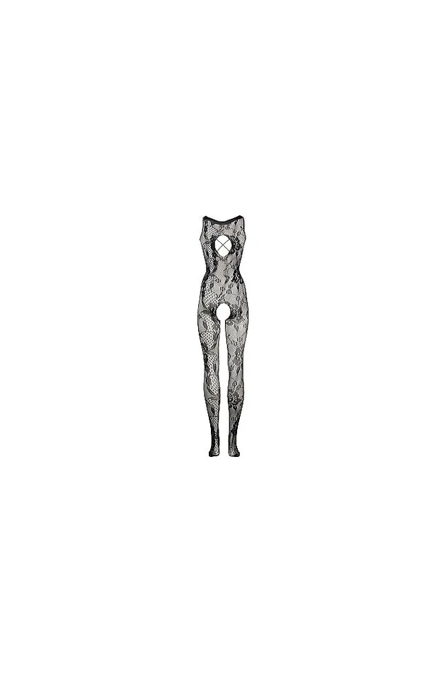 Shots Toys Le Dsir DES023X Crotchless Lace Bodystocking Black OSXL Shots Toys Vibrators
