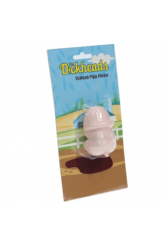 Shots Toys Vibrators Shots Toys The Dickheads Silicone Piggy Vibrator Beige
