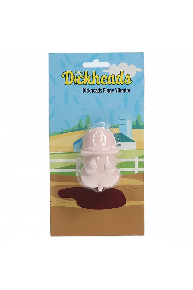 Shots Toys Vibrators Shots Toys The Dickheads Silicone Piggy Vibrator Beige