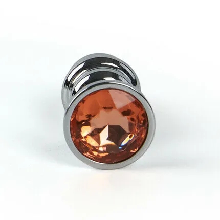 AcmeJoy Anal AcmeJoy Luxury Threads Diamond Base Butt Plug