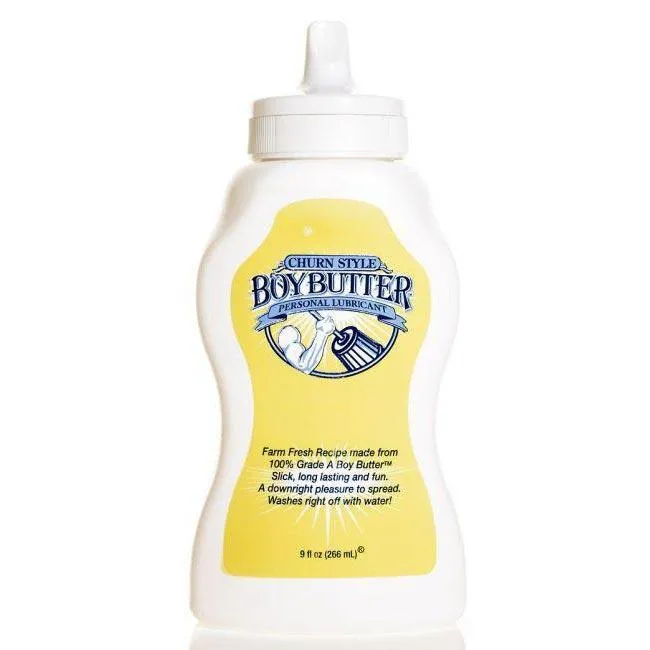 Boy Butter Lubricants Boy Butter 9oz Squeeze Bottle Vibrators