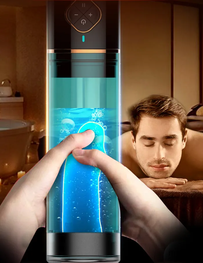 LAZADASEXTOYS Male Sex Toys Water Bath Penis Pump Penis Enlargement Pump Sex Toys For Men Vacuum Masturbator Automatic Rechargeable Penis Extender Trainer LAZADASEXTOYS Male Sex Toys Water Bath Penis Pump Penis Enlargement Pump Sex Toys For Men Vacuum Masturbator Automatic Rechargeable Penis Extender Trainer