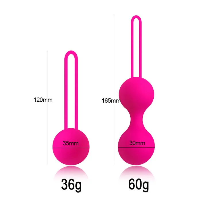 LAZADASEXTOYS Safe Silicone Smart Ball Ben Wa Ball Kegel Ball Sex Shop Vagina Tighten Exercise Machine Vaginal Geisha Ball Sex Toys for Women Male Sex Toys