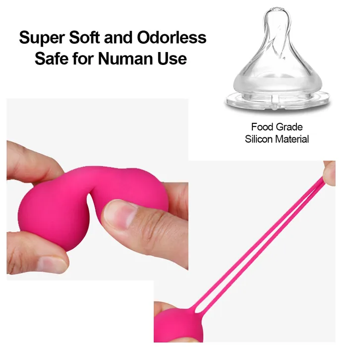 LAZADASEXTOYS Safe Silicone Smart Ball Ben Wa Ball Kegel Ball Sex Shop Vagina Tighten Exercise Machine Vaginal Geisha Ball Sex Toys for Women Male Sex Toys