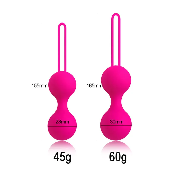 LAZADASEXTOYS Safe Silicone Smart Ball Ben Wa Ball Kegel Ball Sex Shop Vagina Tighten Exercise Machine Vaginal Geisha Ball Sex Toys for Women Male Sex Toys