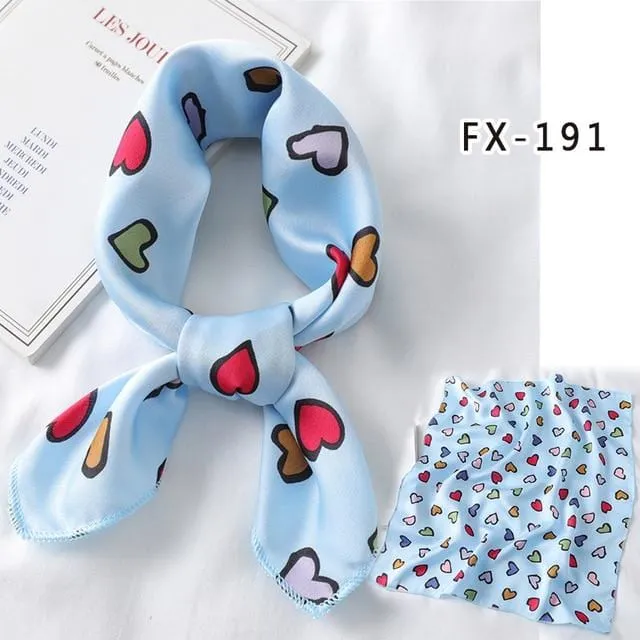 Lovegasm Vibrators Printed Satin Scarf Knotted Gag