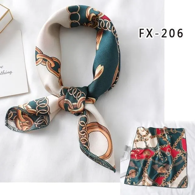 Lovegasm Vibrators Printed Satin Scarf Knotted Gag