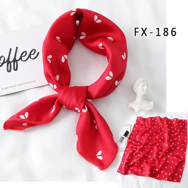 Lovegasm Vibrators Printed Satin Scarf Knotted Gag