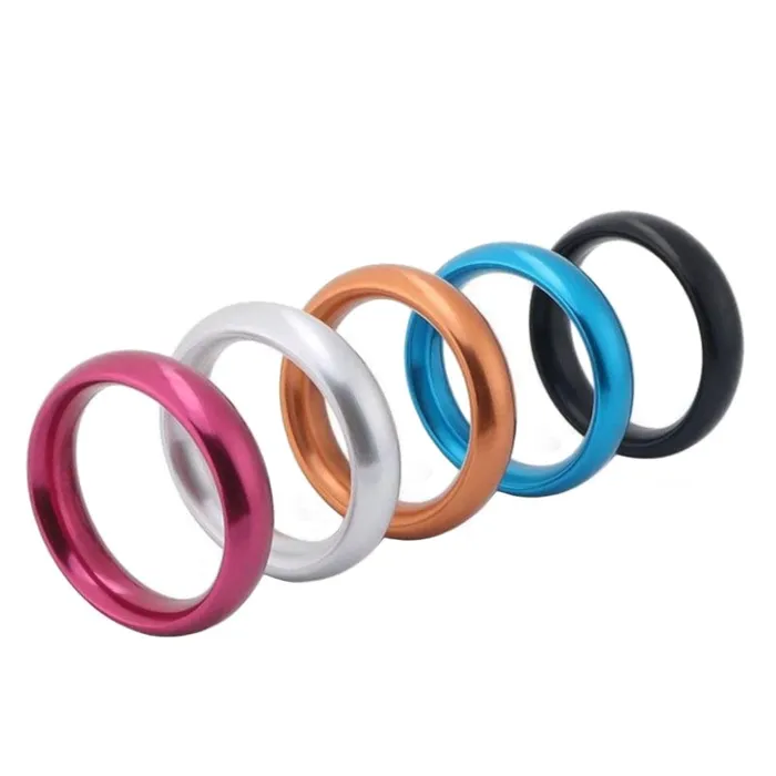 Male Sex Toys Shiny Penis Stainless Steel Ring Lovegasm