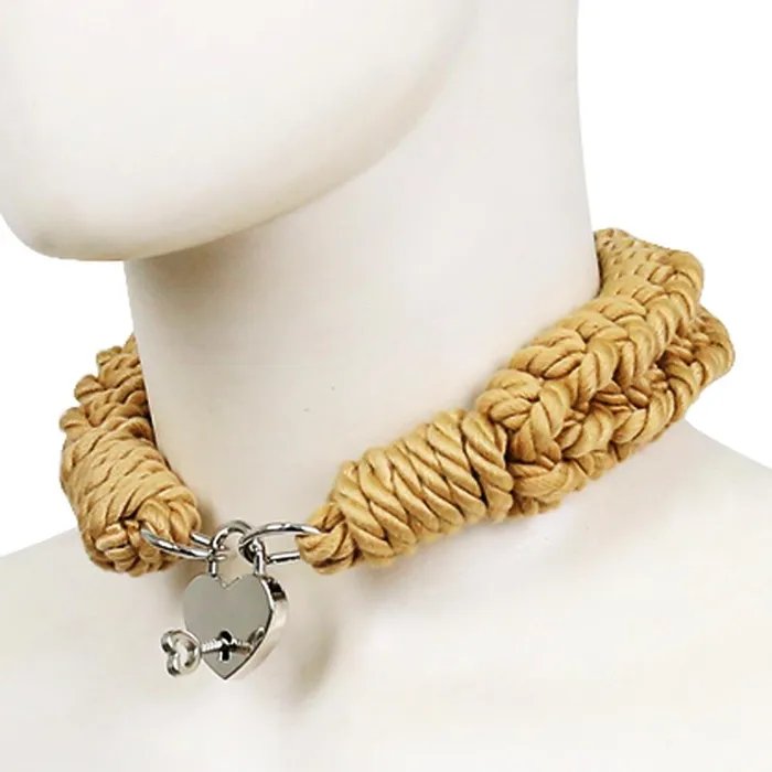 RopeThemed Day Collar of Consideration Lovegasm Anal