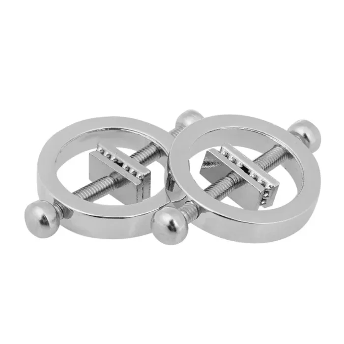 Toothed Clamps NonPiercing Nipple Ring Lovegasm Couples